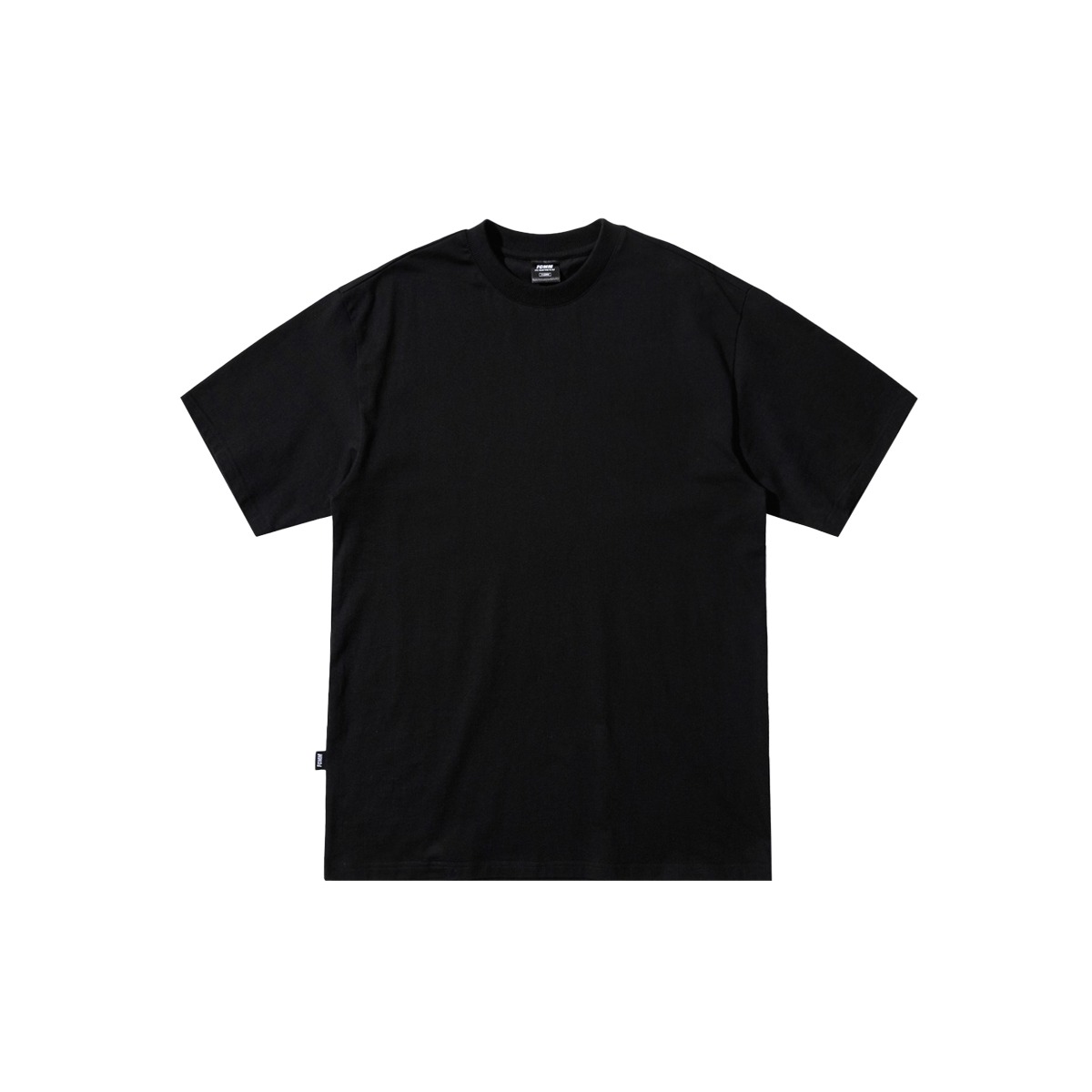 클럽 레이어드 프레쉬 티셔츠 - 블랙