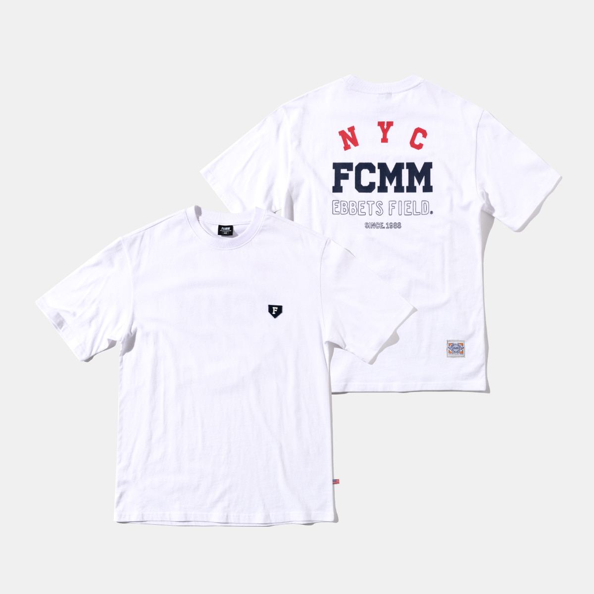 [FCMM X 이벳필드] NYC 로고 티셔츠 - 화이트
