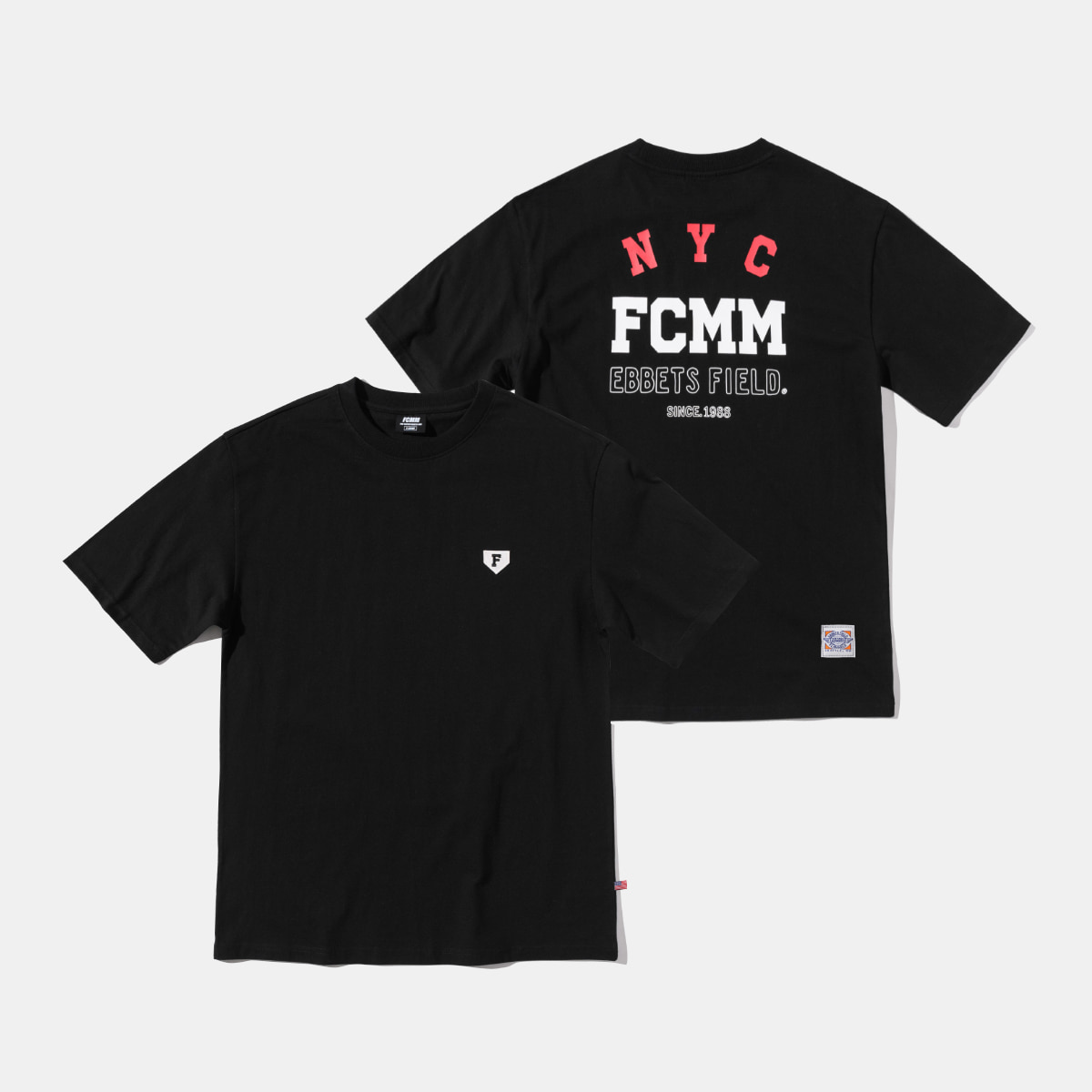 [FCMM X 이벳필드] NYC 로고 티셔츠 - 블랙